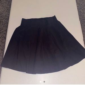 black skirt